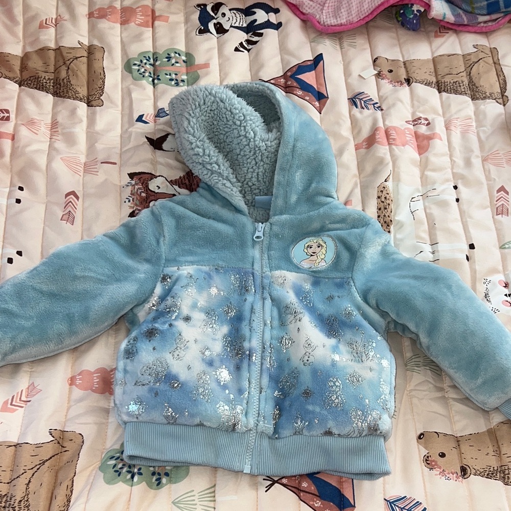 Frozen Blue Hooded Jacket